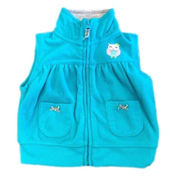 Carter's Fleece Vest 6 mo - Picture 1 of 3